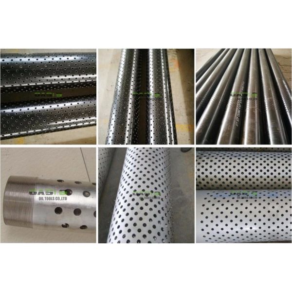 Light Weight Perforated Stainless Steel Pipe Durable For Pipe Base Screens