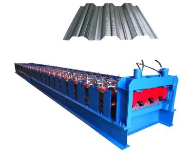 Floor Metal Decking Machine Cold Roll Forming Double Deck 0.3mm-0.8mm