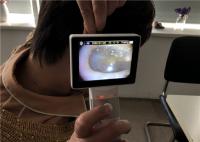O Lcd monitora o Ophthalmoscope video do Otoscope de Digitas para a inspeção clínica do corpo humano