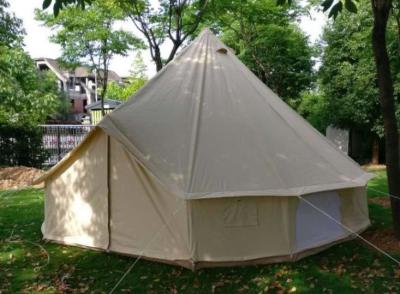 Custom Outdoor Canvas Tent , Heavy Duty Cotton Canvas Bell Tent