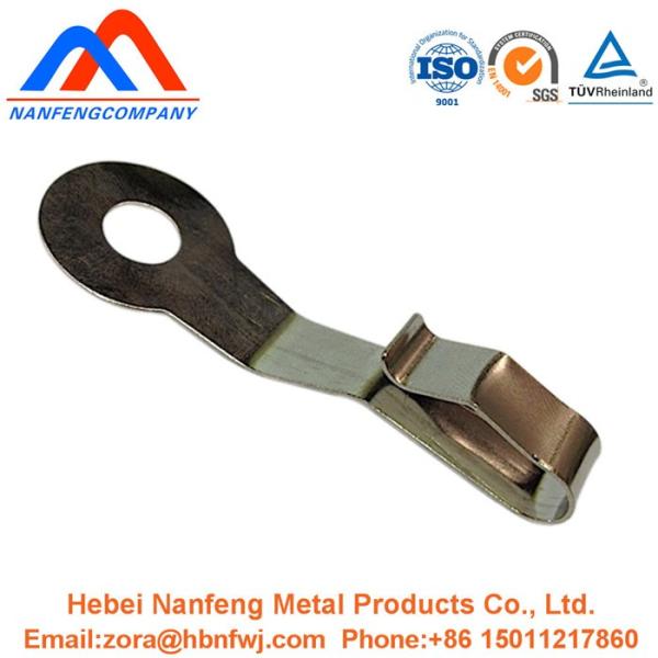 Чёрный оксид покрытый малые трубные зажимы металлические штампы для автомобильных компонентов