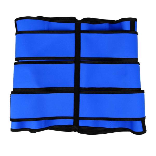 Синь тренера талии поясов молнии 3 YKK плюс тренер талии размера для более низкого живота