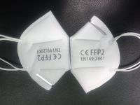 Masque protecteur FFP2 non toxique, morceau réglable de nez du respirateur FFP2 pour un meilleur ajustement