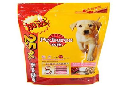 Watertight Stand Up Zipper Bags Dog Treat Pouch Customizable Collapsible