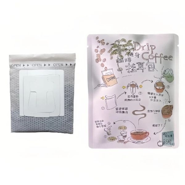 Automatic Drip Coffee Bag Packaging Machine High Efficiency Coffee Packaging Equipment