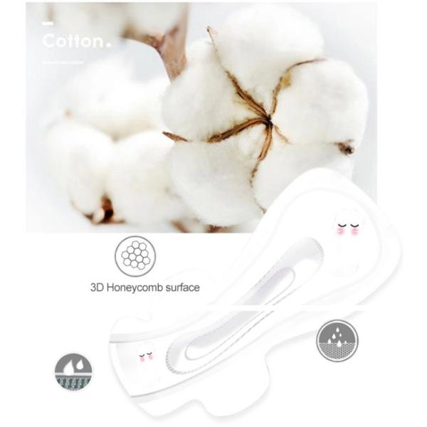 Disposable Skin Friendly Thin Wingness  Natural Sanitary Pads