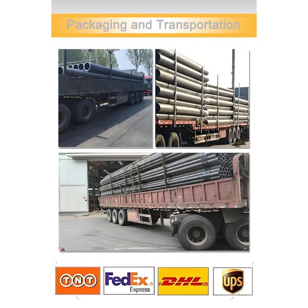 Hot Rolled Q195 Carbon Steel Pipes A53 ST33 A283 Seamless Round Tube