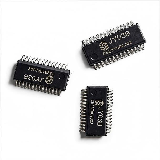 JY03B Sensorless BLDC Motor Control IC | 9-36V Highly Integrated Brushless Motor Driver Chip with Built-in MOSFET Gate Driver