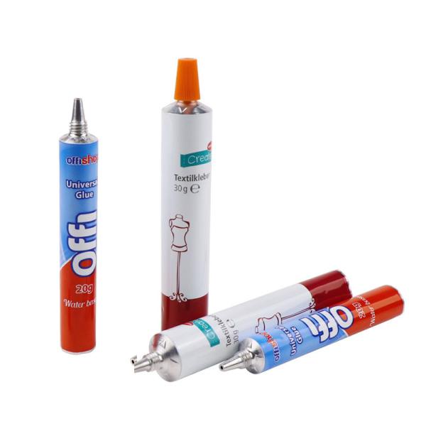 Трубки сопла 15ml PASSEN трубка длинной косметической алюминиевая упаковывая для косметик