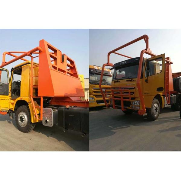 Прочный трейлер затяжелителя журнала, трейлеры тимберса лесного хозяйства с подвесом тележки