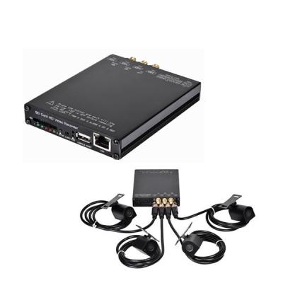 M605HD Car Video Recorder 4 CH 3g Rugged SD Card Mdvr 4pcs Cameras AVI
