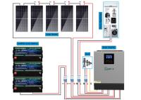 4.8Kwh 9.6Kwh complet outre des kits de puissance de système solaire de grille pour des maisons