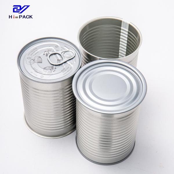 D73x113mm 300g Empty Tinplate Can For Pet Wet Food Packing