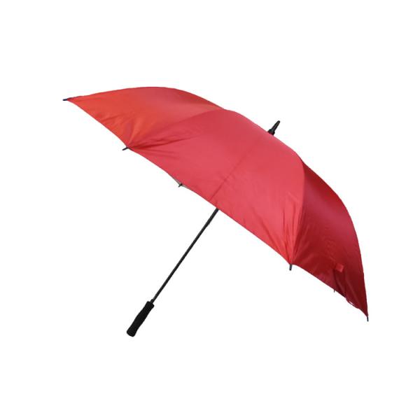 Silver Coating 	Pongee 190T Semi Automatic Umbrella 27 Inch