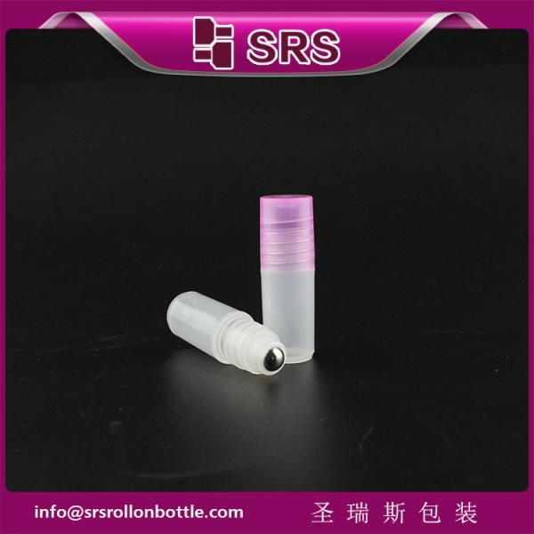 Colorful RPP 3ml Mini Roll On Bottle With Customizable Shades