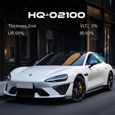 Ceramic Tint Roll Car Window Film 2 Mil Thickness Protective Film For Cars
