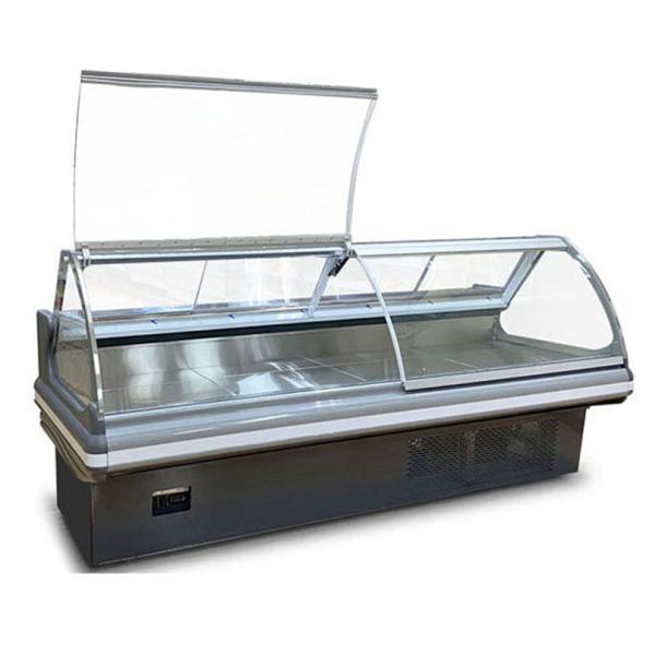 Factory Outlet Self Service Deli Display Chiller / Freezer For Food Cooling