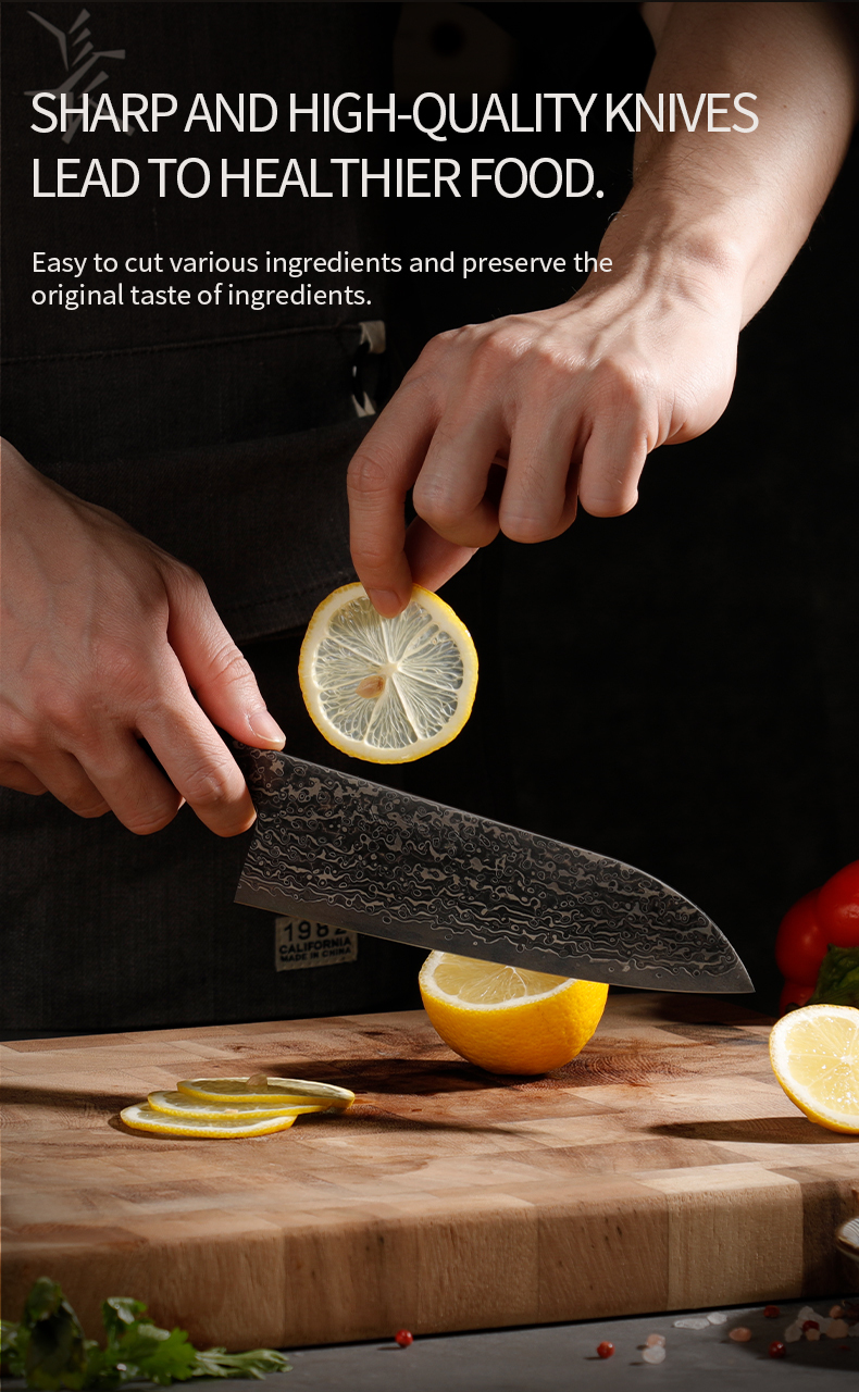 SLD Steel Gyuto Knife: Hand‑Forged Japanese‑Style Chef Knife