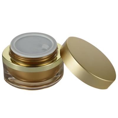 Material de base acrílico 30 g 50 g frasco de creme de forma de olho para embalagens industriais de beleza