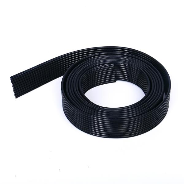 Cable à ruban plat médical biocompatible avec veste en PVC en cuivre en conserve protégé