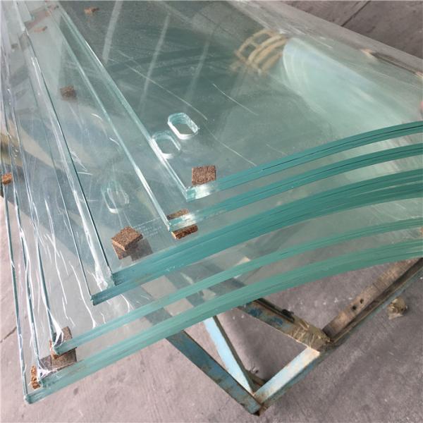 High Strength Architecture Curved Glass balcony Safety 3mm-15mm Toughened Laminated Glass Building Curved Gorilla Glass ODM / OEM