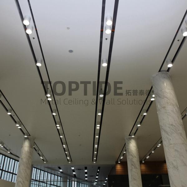 Building Multi Layers Aluminum / Steel Metal Frame Suspended Ceiling Plate