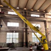 3t15m HydraulicStiff crescem guindaste de Jib Marine /deck dos pontos de levantamento