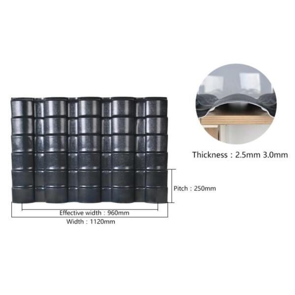 Гофрированное солнечное стрижет пластиковый толь покрывает водоустойчивую форму волны