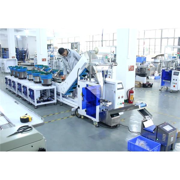 Automatic Small Hardware Parts Fastener Hardware Screw Counting Packing Machines with Vibrating Feeder