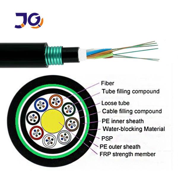 Non-Metal GYFTY53 Underground Fiber Optic Cable