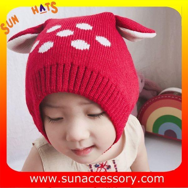 AK17022 Sun Accessory customized wholesale baby kids knitted beanie caps and hats  ,caps in stock MOQ only 3 pcs