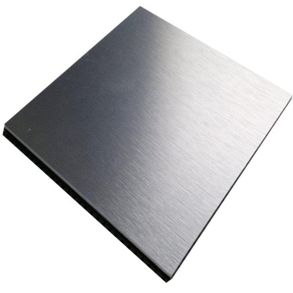 ASTM 430 Hairline Cold Rolled Stainless Steel Plate 600mm-1500mm Width