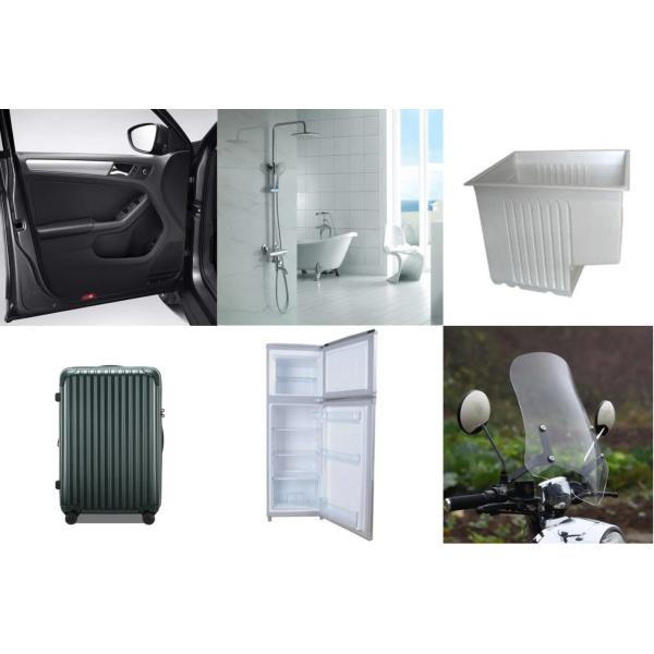 Linha de produção de placas de plástico de controlo automático, linha de extrusão de chapas ABS TPO EVA single screw