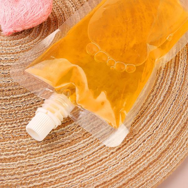 Eco friendly Heat Sealed Liquid Stand Up Spout Pouches With T/T Payment