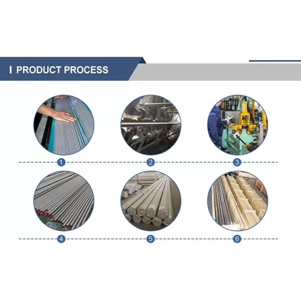 ASTM JIS 316 Stainless Bar 304L 316L  Round Stainless Steel Rod