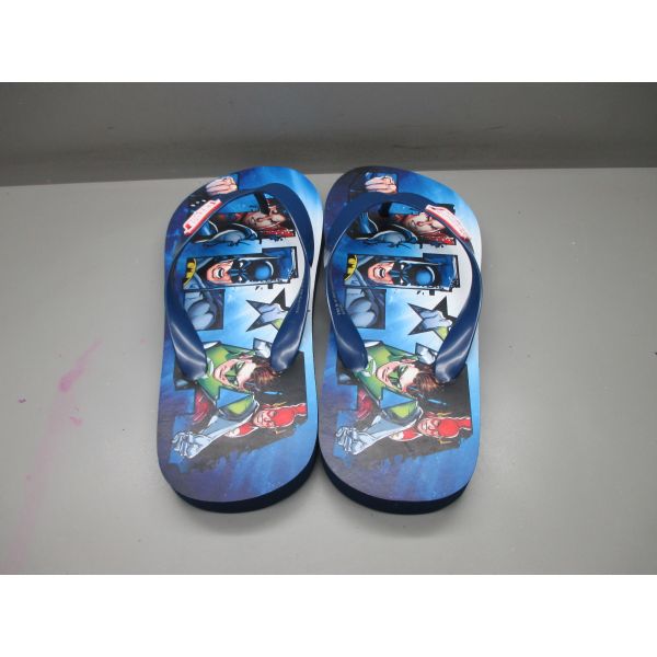 Tongs enfants à logo personnalisé avec personnages pour enfants, sandales d'été au look accrocheur