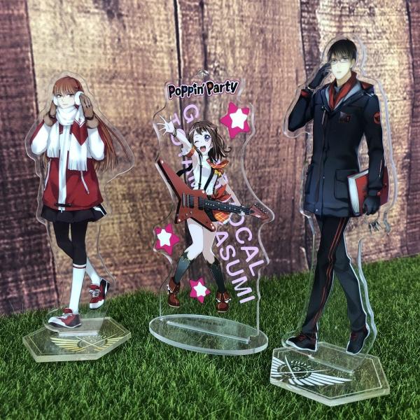 Customized Acrylic standee/stand with Anime figure/star/Cartoon figure/Company Logo Printed