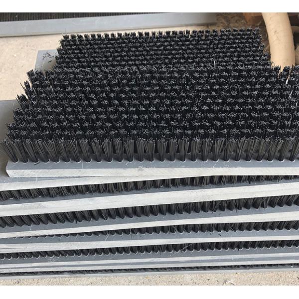 Щетка нейлона прокладки решетины PVC плоская для машины CNC