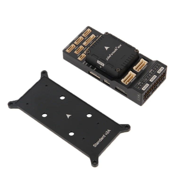 Mini Pixhawk 6X Flight Controller GPS Mounting Plate for Racing Drone Parts Plastic and Metal Material Drones Accessories