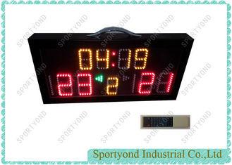Indoor / Outdoor Handball Scoreboard with Time Display , Viewing Distance 40m