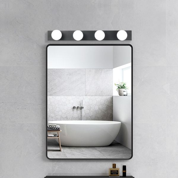 Bathroom Decor Mirror Light Dimming Cabinet Makeup Lights ball Around Mirror Wall Lamps (WH-MR-77)