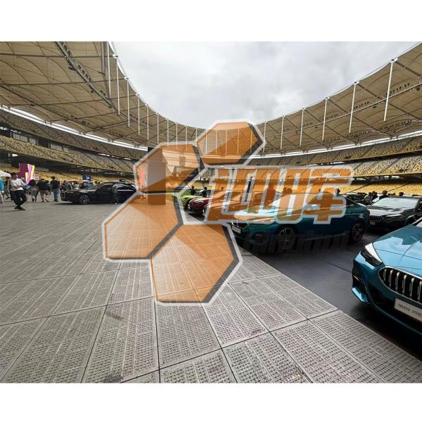 Outdoor Plastic Removable Event Flooring Anti Slip Concert Wedding Banquet Flooring