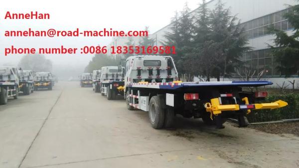 SINOTRUK Towing Lifting 4T 4 x 2 Rollback Wrecker Tow Truck 95 HP Engine LHD OR RHD EUROII/III