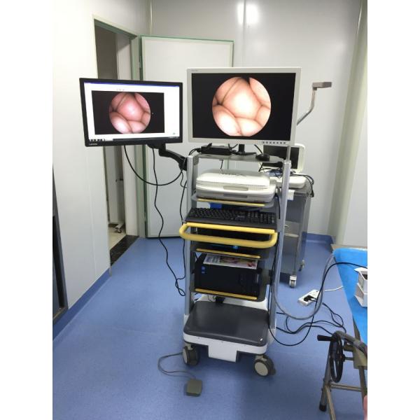 Adjustable Obstetrics And Gynecology Equipment Endoscopy Trolley Medical Endoscope