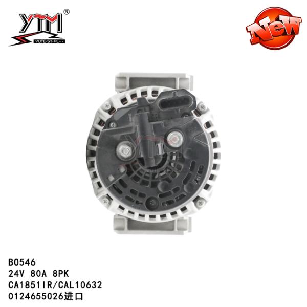 2003- Alternador BO546 24V 80A 8PK CA1851IR/CAL10632 do elevado desempenho de SCANIA P