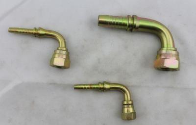 Garnitures hydrauliques femelles/masculines de BSP de tuyau, ferrures de coude hydrauliques d'acier au carbone