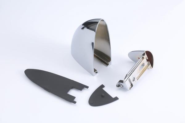 Practical Glass Shelf Holding Clips , Antirust Stainless Steel Shelf Clip