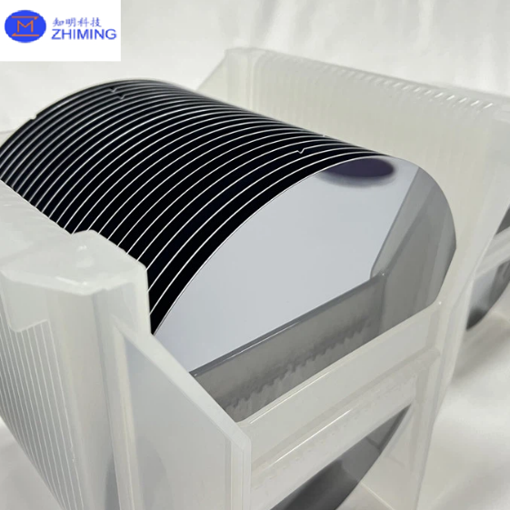 3C-N type Wafers de carbure de silicium 2 pouces 4 pouces 6 pouces ou 5 * 5 10 * 10 mm Taille de production de qualité de recherche