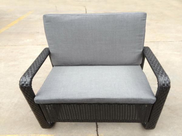 Contemporary Dining Set , UV Resistant KD Rattan Furniture Sets