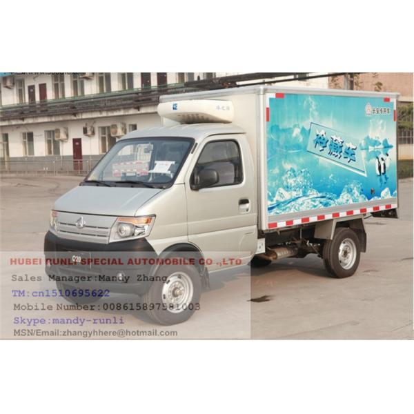 Camión frigorífico 4x2 con caja refrigerada de 500KG-1000KG, Euro 4